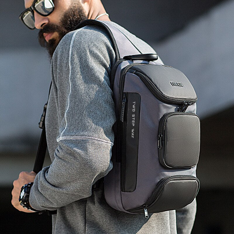 Anti-theft Sling Bag for Guys: End Travel & Daily Chaos Once and for All