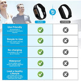 ZINMARK Pedometer for Walking for Walking with Steps Calories Distance Time for Women Men Kids Parents