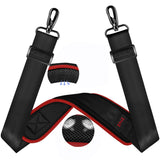 ZINZ 60" Universal Bag Strap with Ultra-Thick Fixed Breathable Pad Adjustable Heavy-Duty Shoulder Strap for Laptop Crossbody Luggage Gym Camera Bag and More -B01K01