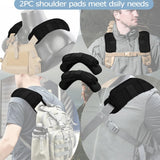 ZINMARK 2Pcs Thick Cushioned Shoulder Pads, Anti-Slip Design and Breathable Mesh Pads for Shoulder Strap,Soft and Comfortable