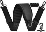 ZINZ 77" Shoulder Strap with Neoprene Thick Padded, Universal Bag Strap with Double Adjustable Buckles and Metal Swivel Hooks