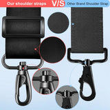 77-Inch Shoulder Strap For Bags Featuring An Ultra-Cushion Breathable Pad, And Double Adjustable Buckles For Versatility