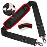 ZINZ Shoulder Strap 58" Ultra-Thick Fixed Padded and Adjustable Buckles Crossbody Strap for Briefcase Laptop Bag Luggage