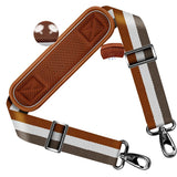 ZINZ Shoulder Strap 58" Ultra-Thick Fixed Padded and Adjustable Buckles Crossbody Strap for Briefcase Laptop Bag Luggage