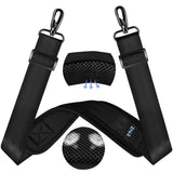ZINZ 60" Universal Bag Strap with Ultra-Thick Fixed Breathable Pad Adjustable Heavy-Duty Shoulder Strap for Laptop Crossbody Luggage Gym Camera Bag and More -B01K01