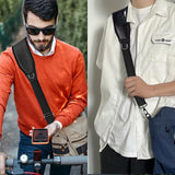 ZINZ 77" Shoulder Strap with Neoprene Thick Padded, Universal Bag Strap with Double Adjustable Buckles and Metal Swivel Hooks
