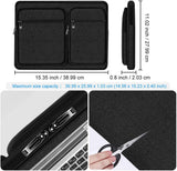 Hseok Laptop Case 15 15.6 16 inches Sleeve with 5 Pockets Compatible with MacBook Pro 16 inch 2025-2019 M4 M3 M2 M1, Mac 15.4" and Most 15-16 inch Notebooks，B01BK06