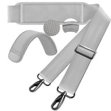 60 Inch Shoulder Strap, Ultra-Thick and Padded with Metal Swivel Hooks for Laptop Messenger and Crossbody Canvas Bags