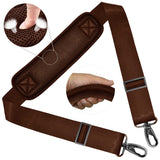 ZINZ Shoulder Strap 58" Ultra-Thick Fixed Padded and Adjustable Buckles Crossbody Strap for Briefcase Laptop Bag Luggage