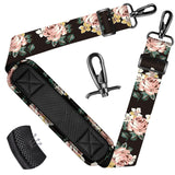 ZINZ Shoulder Strap - 59 Inch Universal Heavy-duty Adjustable Strap with Ultra-thick Fixed Breathable Pad for Laptop, Gym, Camera Bag and More -Army green