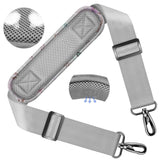 ZINZ Shoulder Strap 58" Ultra-Thick Fixed Padded and Adjustable Buckles Crossbody Strap for Briefcase Laptop Bag Luggage