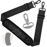 ZINZ Shoulder Strap - 59 Inch Universal Heavy-duty Adjustable Strap with Ultra-thick Fixed Breathable Pad for Laptop, Gym, Camera Bag and More -Army green