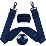 ZINZ 60" Universal Bag Strap with Ultra-Thick Fixed Breathable Pad Adjustable Heavy-Duty Shoulder Strap for Laptop Crossbody Luggage Gym Camera Bag and More -B01K01