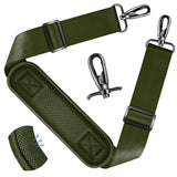 ZINZ Shoulder Strap - 59 Inch Universal Heavy-duty Adjustable Strap with Ultra-thick Fixed Breathable Pad for Laptop, Gym, Camera Bag and More -Army green