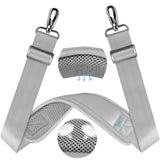 ZINZ 60" Universal Bag Strap with Ultra-Thick Fixed Breathable Pad Adjustable Heavy-Duty Shoulder Strap for Laptop Crossbody Luggage Gym Camera Bag and More -B01K01