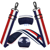 ZINZ 60" Universal Bag Strap with Ultra-Thick Fixed Breathable Pad Adjustable Heavy-Duty Shoulder Strap for Laptop Crossbody Luggage Gym Camera Bag and More -B01K01