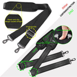 ZINZ Shoulder Strap 58" Ultra-Thick Fixed Padded and Adjustable Buckles Crossbody Strap for Briefcase Laptop Bag Luggage
