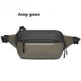 ZinMark Shoulder Bag  Men Multifunction Expandable Waterproof Travel Crossbody Sling Bag Pack Messenger Pack Chest Bag For Male