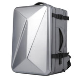 USBLarge capacity backpack hard shell commuter bag fashion notebook 17 inch computer bag ABS material travel waterproof suitcase