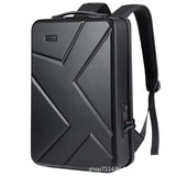 Fashion Multi-functional Men's Backpack Large Capacity Water-repellent Abs Laptop Bag Usb E-sports Men's Backpack Hard Shell Bag