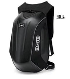 Ogio 30L-48L Waterproof Motorcycle Hard shell backpacks Moto Racing bags MX Motocross Carbon Fiber Full Face Helmet Bags