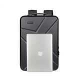 Fashion Multi-functional Men's Backpack Large Capacity Water-repellent Abs Laptop Bag Usb E-sports Men's Backpack Hard Shell Bag