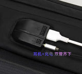 Hard shell waterproof compression backpack men's ABS anti-theft e-sports 16 inch laptop bag extended large capacity backpack men