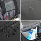 BANGE Carry On Backpack Cabin Bag Travel Backpack for Men Shoes Handle Luggage Leisure Laptop Backpack mochila para viaje cabina