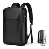 Men's 17" Laptop Hard Shell Backpack Waterproof Anti-theft Expandable TSA Lock Gaming Pack Luxury Business Backpack USB Charge