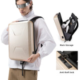 BANGE PC Hard Shell Fashion Backpack Men Anti-thief Business Backpacks 15.6 Inch Laptop Backpacks Waterproof Male Travel Bag