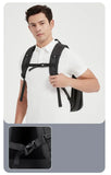 Multi-functional hard shell backpack men's 15.6 inch notebook men's college students e-sports bag 17.3 inch gaming computer bag