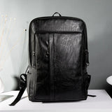 Men's Backpack Men Genuine Leather Backpack For Teenagers Casual Men Backpacks Large Capacity Laptop Backpack Luxury Travel Bags