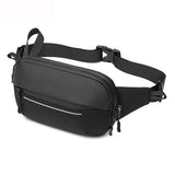 ZinMark Shoulder Bag  Men Multifunction Expandable Waterproof Travel Crossbody Sling Bag Pack Messenger Pack Chest Bag For Male