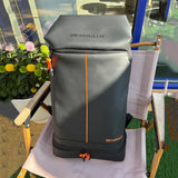 Shoulder Bag Large Capacity Outdoor Leisure Travel Waterproof Wear Resistant PU Sports Mountaineering Bag With Shoe Compartment