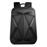 Large Capacity Hard Shell Computer Backpack Laser Rhomboid Business Backpack Men's Business Fashion Waterproof Travel Backpack