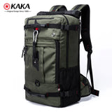 KAKA 50L Waterproof Travel Backpack Men Women Multifunction 17.3 Laptop Backpacks Male outdoor Luggage Bag mochilas Best quality