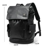 High Quality Backpack Men Luxury Leather Men's Backpacks USB Charging Back Pack 14 Inch Laptop Bag Large Capacity Travel Backbag