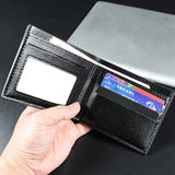 ZINZ New Men's Wallet Genuine Leather Men Wallets Premium Product Real Cowhide Wallets for Man Short Black Walet Portefeuille Homme