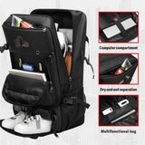 SWISS MILITARY Men's Travel Backpack Multifunctional Waterproof Laptop Bag Outdoors Climbing Luggage Bag Sport Backpack Mochila