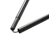 ZINZ Foldable Trekking Poles Ultra Light Weight Hiking Sticks Portable Carbon Fiber Collapsible Outdoor Walking Cane Sticks 5-Section