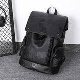 Business Men Backpack Laptop Backpacks for Men 2025 Pu Leather Urban Male Backbag School Bag Rucksack Man Teenagers Large Travel