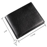 ZINZ New Men's Wallet Genuine Leather Men Wallets Premium Product Real Cowhide Wallets for Man Short Black Walet Portefeuille Homme