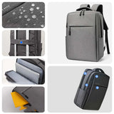 Laptop Backpack 17.3 inch Large Capacity Travelling Backpacks Waterproof Laptop Bag 15.6 17.3 Multi-pockets Men's Backpack