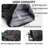 Fashion Waterproof Large Capacity Drawstring Backpack for Men Oxford Durable Travel College Student Laptop School Bag Bookbag