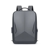 Hard shell waterproof compression backpack men's ABS anti-theft e-sports 16 inch laptop bag extended large capacity backpack men