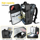 Heroic Knight Travel Backpack 17.3 Inch Laptop Backpack Waterproof Men Business Hand Luggage Daypack Bag Fashion School Backpack