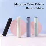 ZINZ New Foldable Manual Sun Umbrella 6-Bone Frame UV Protection Dual-Purpose Umbrella Ultra-Light Sun Protection Pencil Umbrella