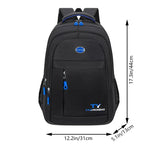 Men's and women's large-capacity trendy outdoor travel casual backpacks and schoolbags, airplane cabin backpacks