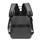 Fashion Luxury Men's Backpacks High Quality Large Capacity Computer Bag Waterproof PU Shoulder Handbag Vintage Style School Bag