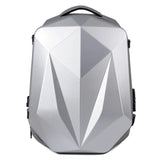 Large capacity laptop bag hard shell backpack men's e-sports helmet motorcycle bag 18 inch business travel anti-theft backpack